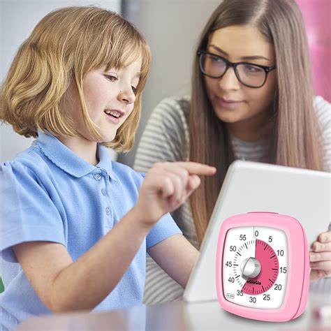 aGIOGIO 4 Inch 60-Minute Visual Countdown Timer India | Ubuy