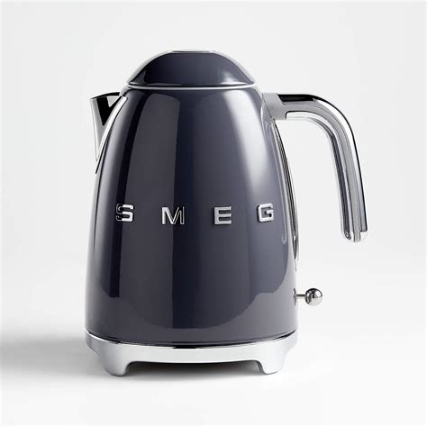 Smeg Slate Grey Electric Kettle | Crate & Barrel