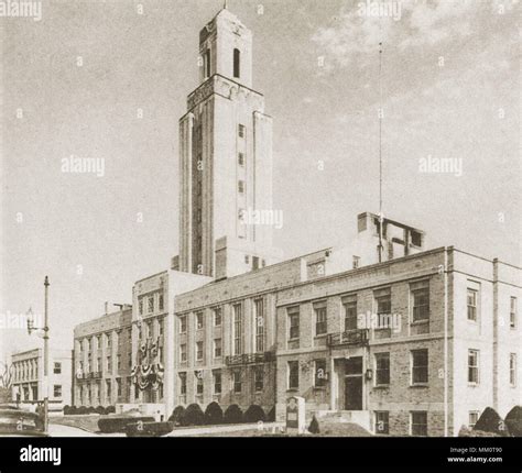 City Hall. Pawtucket. 1940 Stock Photo - Alamy