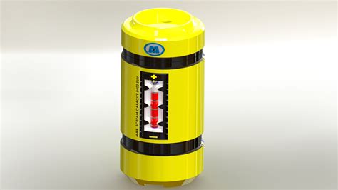 Monsters, Inc. Scream Canister-inspired 3D Printed Cup Holder par 3dxav ...