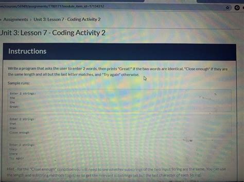 Image result for Lesson 13 Mini Project Unit 3 Code