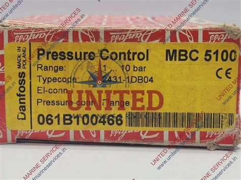 DANFOSS MBC 5100 PRESSURE CONTROL SWITCH 061B100466 | United Marine ...