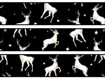 Deer Bulletin Board Decor Kit, Deer Letters school resource by Swati Sharma