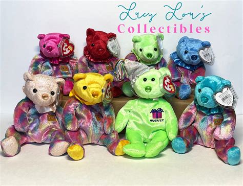 Birthday Bear Ty Beanie Babies, YOU PICK: November Birthday, January ...