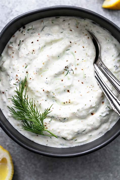 BEST Tzatziki Sauce Recipe | Creme De La Crumb