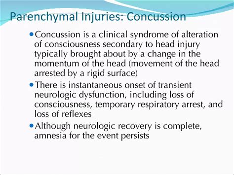 Traumatic brain injury | PPT