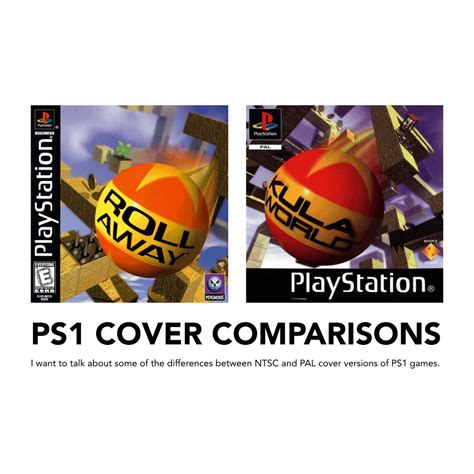Comparisons between NTSC and PAL regional covers for PS1 games. : r/psx