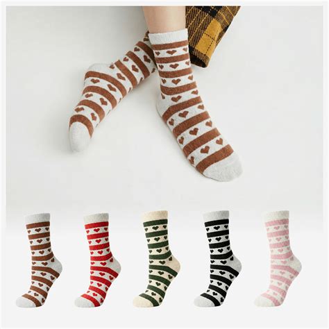 Buy Pulse Furry Socks for Women – Pack of 5 | Warm & Cozy – Sockscarving®