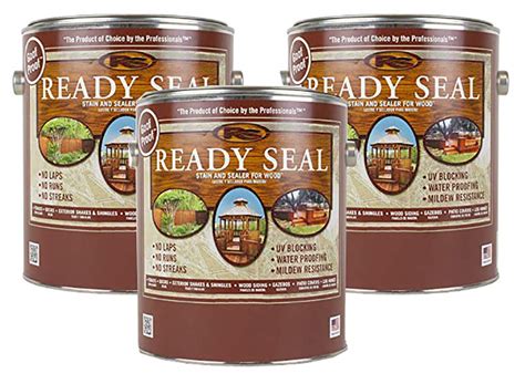 Buy Ready Seal3 Gallon Pack (Mission Brown) Online at desertcartINDIA