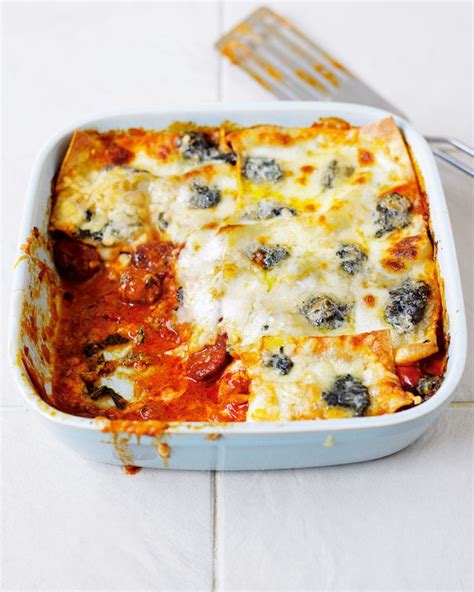 Four cheese lasagne recipe   delicious. magazine