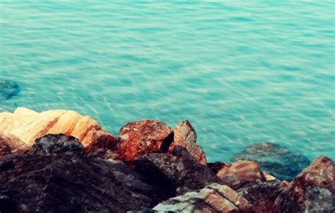 Wallpaper sea, nature, stones, shore, sea, nature, stones for mobile ...