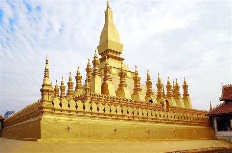 Free Images : building, palace, monument, tower, religion, landmark, place of worship, laos ...