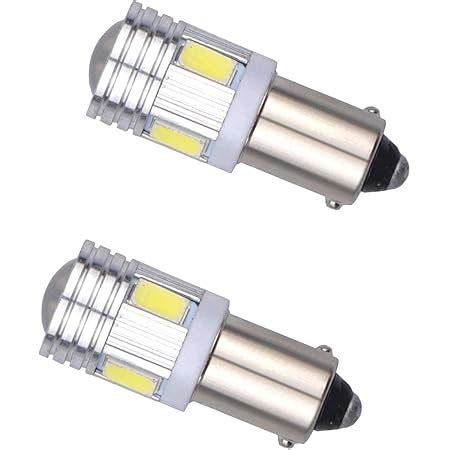 Bikers World 6 Led Smd White Bikes Parking Light Bulb Pilot Lamp Bulbs ...
