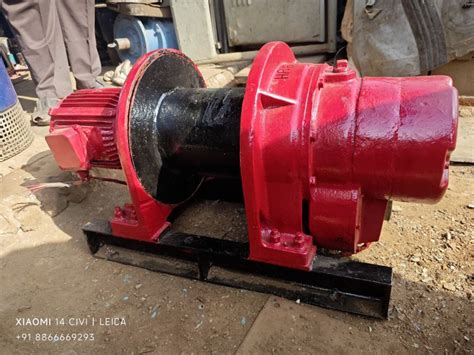 5 HP Marine Winch Exporter,5 HP Marine Winch Supplier from Bhavnagar India