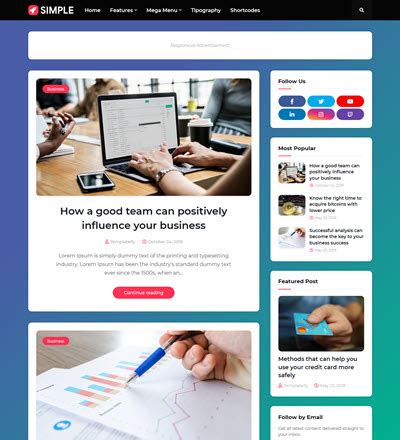 Image result for Simple Blogger Tem