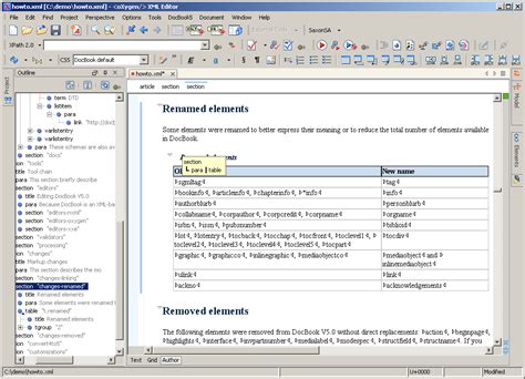 DocBook Tutorial 的图像结果