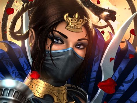 4K Ultra HD Warrior Woman - Mortal Kombat Kitana Wallpaper by Andrei ...