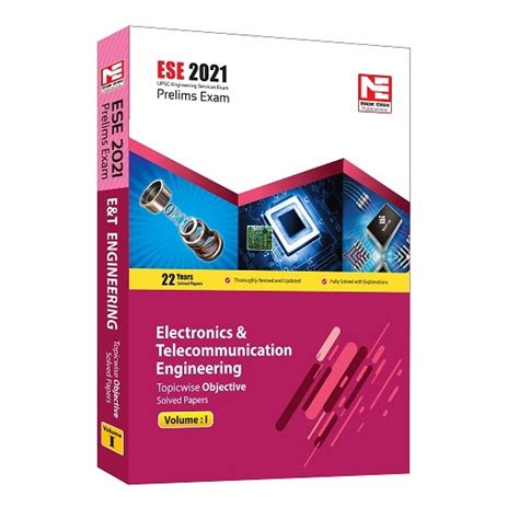 Made Easy: ESE 2021: Preliminary Exam: E&T Engineering Obj Vol-1 ...