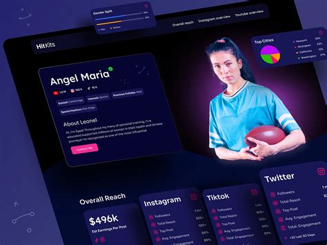 Profile UI Design Source Code 的图像结果