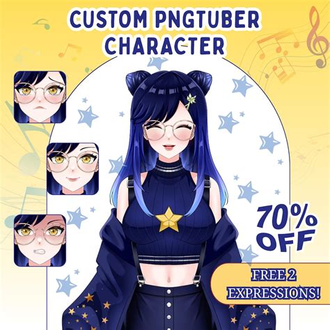 Buy CUSTOM PNGTUBER | Pngtuber, PNG Model, Pngtuber Commission ...