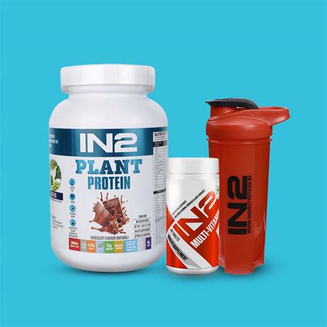 IN2 Plant Protein 1kg Chocolate | FREE IN2 Multi Vitamin & IN2 Shaker ...