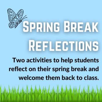 Image result for Spring Work Reflections