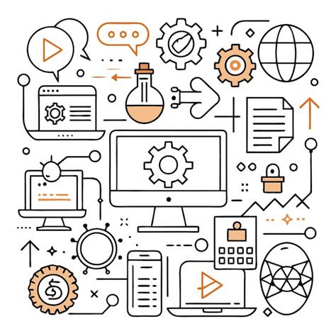 Old Technology Line Art 的图像结果