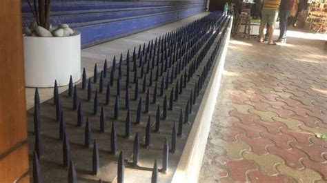 HDFC Bank spikes: Mumbai’s Pali Hill also uses hostile design to keep ...