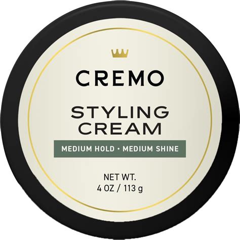 Amazon.com : Cremo Premium Barber Grade Hair Styling Cream, Medium Hold ...