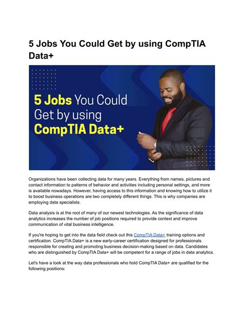Image result for CompTIA Jobs