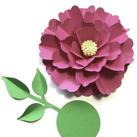Image result for Paper Flower Tutorial Easy