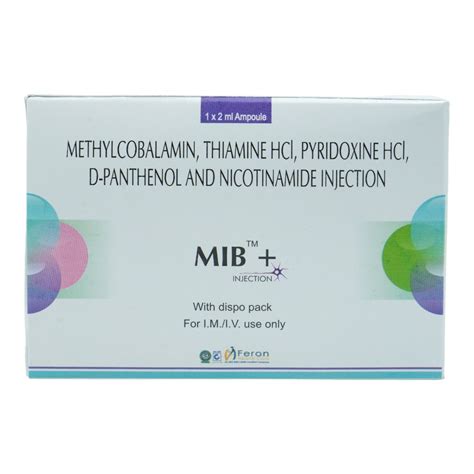 Mib Plus Injection 2 ml | Uses, Side Effects, Price | Apollo Pharmacy
