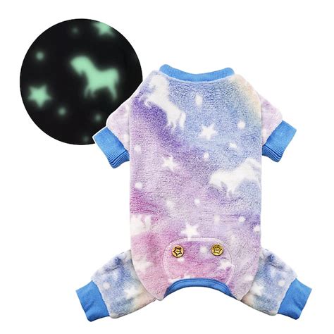 Dog Cat Pajamas Fashion Sweet Winter Warm Breathable Soft Washable ...