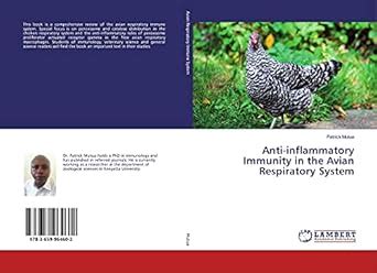 Anti-inflammatory Immunity in the Avian Respiratory System : Patrick ...
