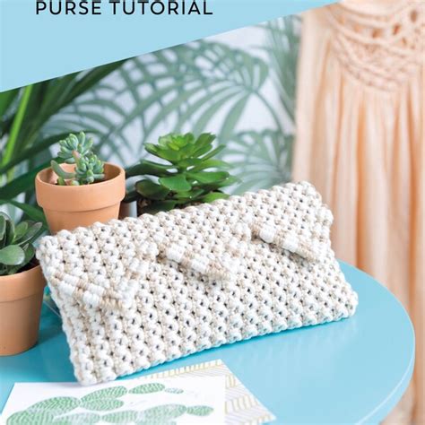 Image result for Macrame Purse Tutorial