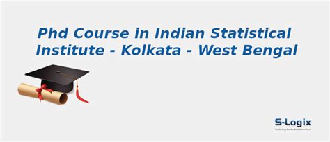 Indian Statistical Institute | PhD Computer Science | S-Logix