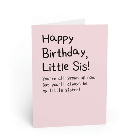 Happy Birthday Little Sister Ecards What A Wonderful Sister Ecard"