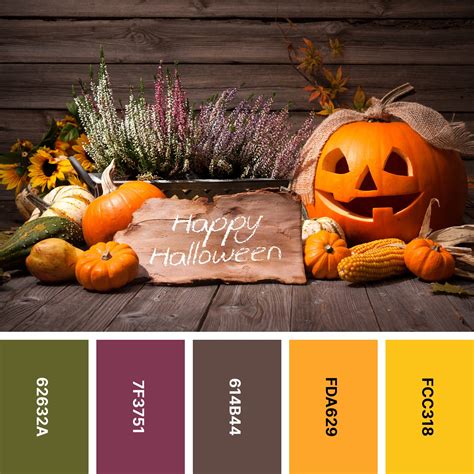 32 Halloween Color Palettes for Spooky Designs | Color Meanings