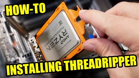 Image result for Installing Threadripper CPU