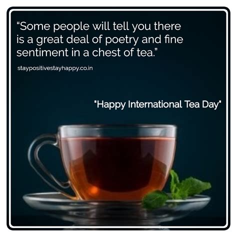 17 Refreshing Quotes on Tea/ International Tea Day Quotes