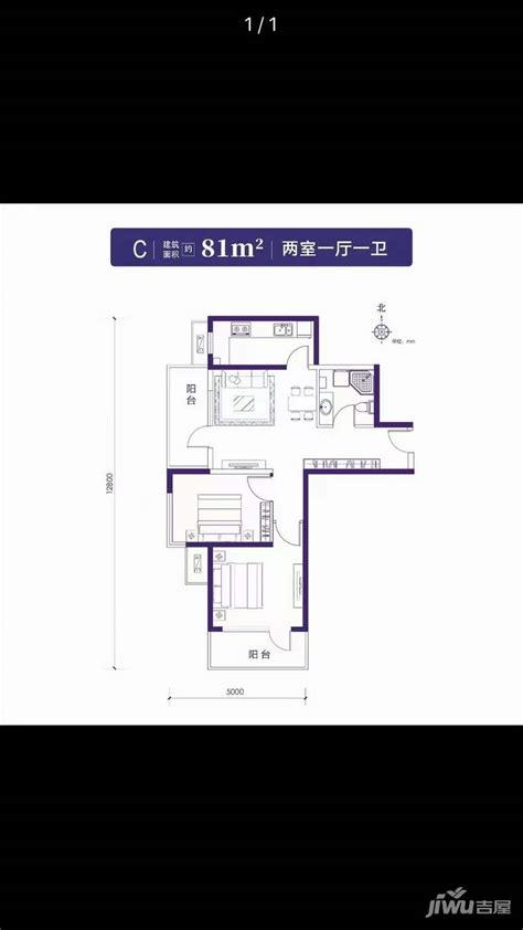 首创悦山郡124平米三居室现代装修案例