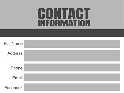 Download Form, Contact, Template. Royalty-Free Vector Graphic - Pixabay