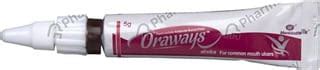 Buy Oraways Buccal 0.1 %W/W Mouth Paste (5) Online & Save Up to 24% at ...