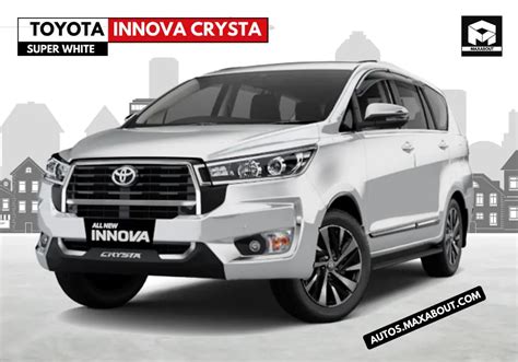 Toyota Innova Crysta Colors