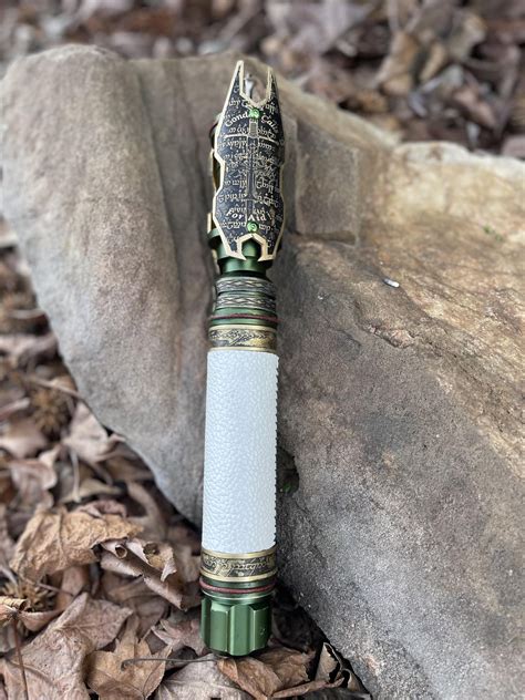 LOTR Custom Lightsaber: “Gondor calls for aid! And Rohan will answer ...
