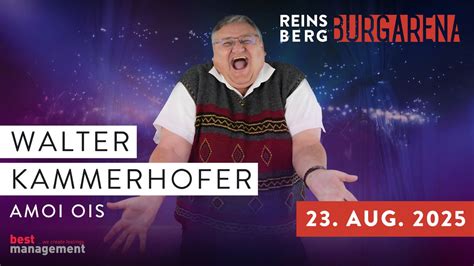 Walter Kammerhofer, Burgarena Reinsberg, Wieselburg, 23 August 2025 ...