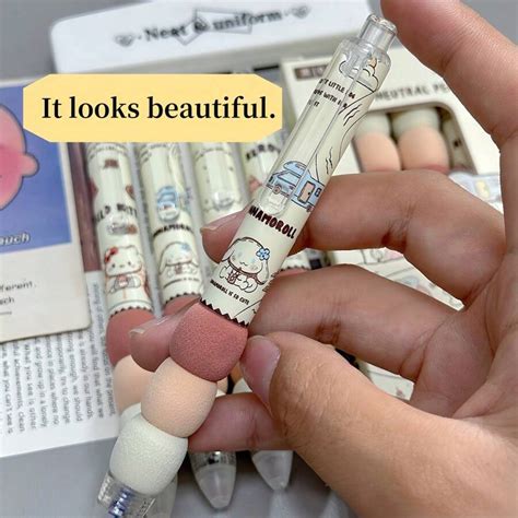 Sanrio 4 peças/conjunto Caneta Gel Fofa da Hello Kitty da Sanrio ...