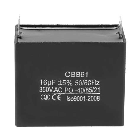 Starting Capacitor, CBB61 Motor Running Starting Capacitor Generator ...