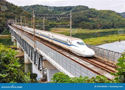 Shinkansen N700 High-speed Train Operated by Japan Rail JR on Sanyo ...