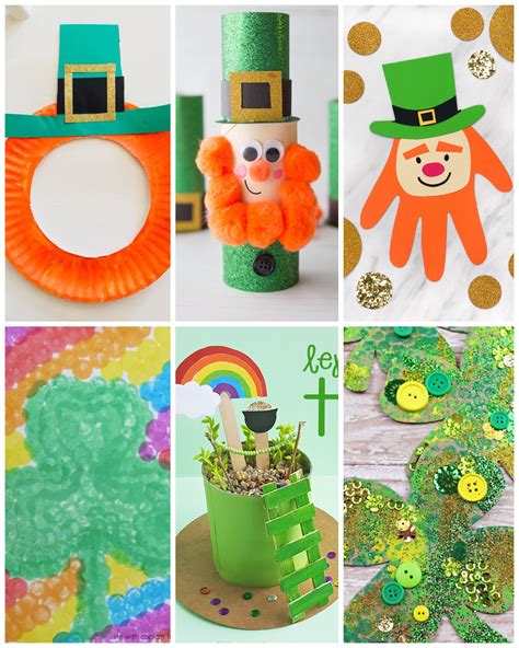 Saint Patricks Day Printable Crafts - Printable Learning Sheets